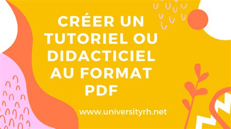 tutoriel .